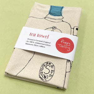 Sewing machine - tea towel