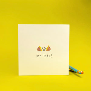 Greeting Card - new baby