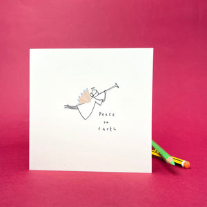 Greeting Card - peace on earth