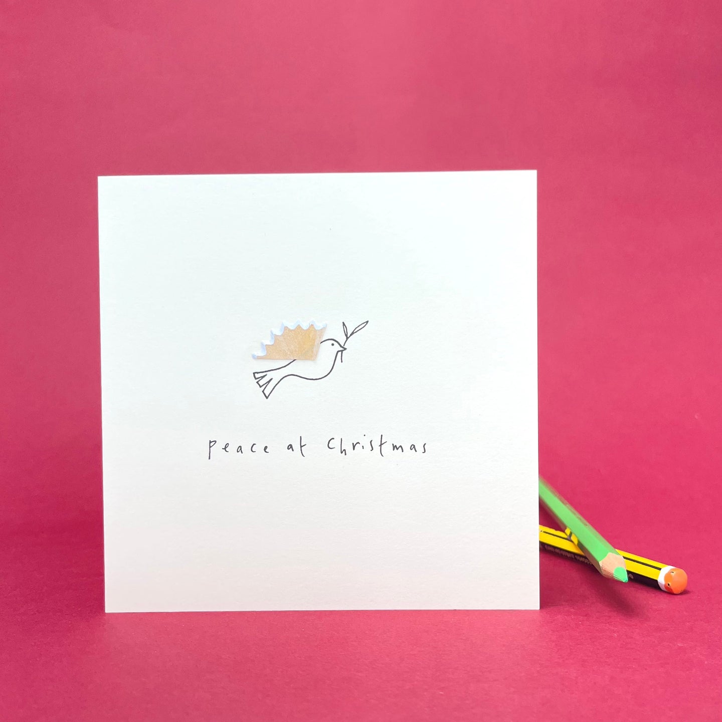 Greeting Card - peace at Christmas