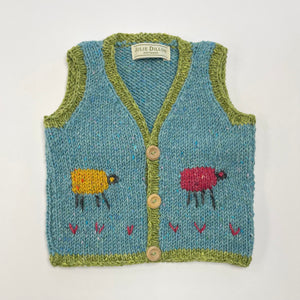 Child's knitted waistcoat - 1