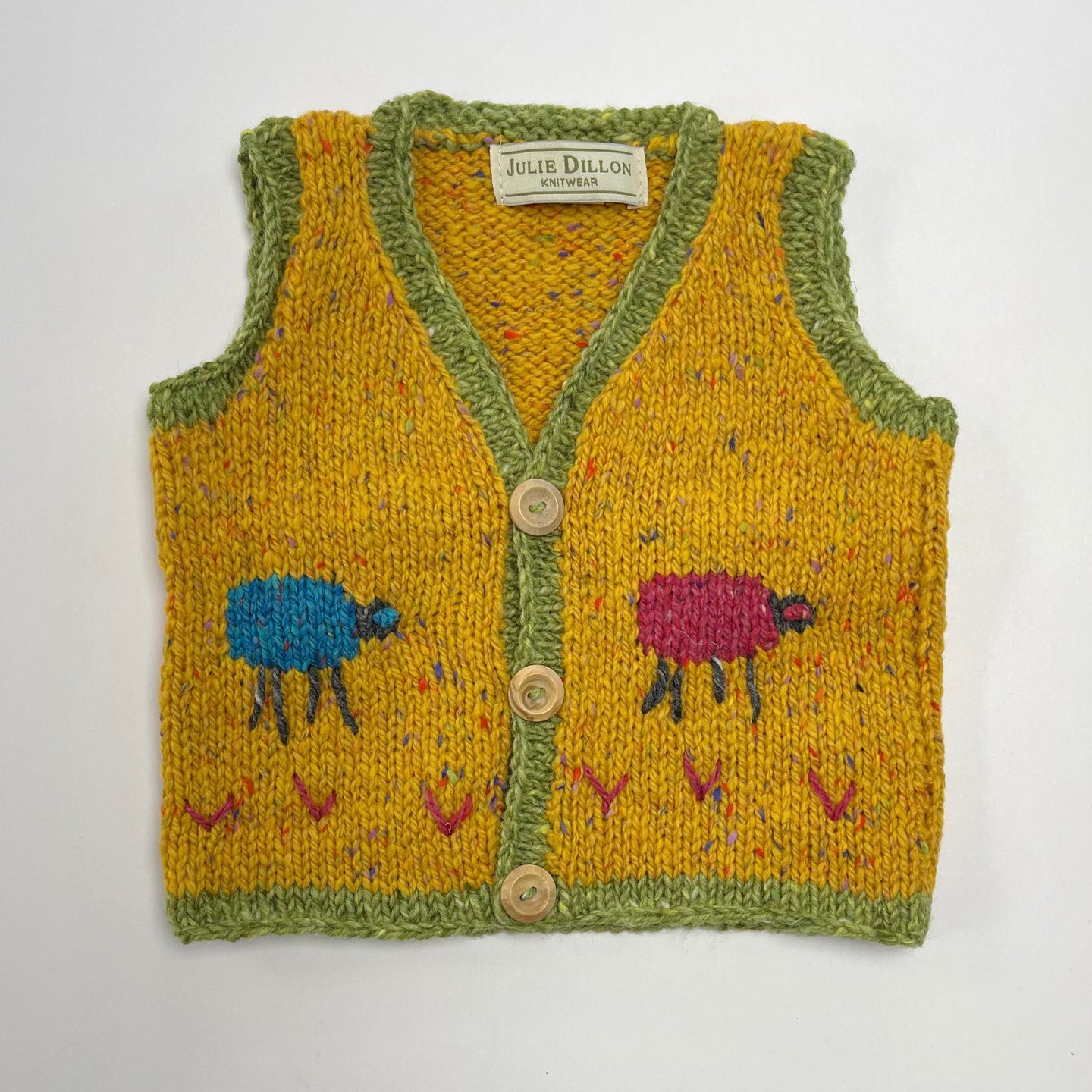 Child's knitted waistcoat - 4