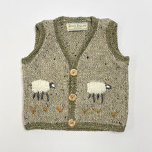 Load image into Gallery viewer, Child&#39;s knitted waistcoat - 10

