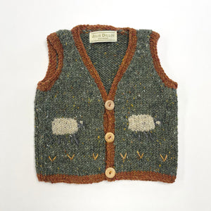 Child's knitted waistcoat - 2
