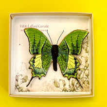 Load image into Gallery viewer, Butterfly green Brooch
