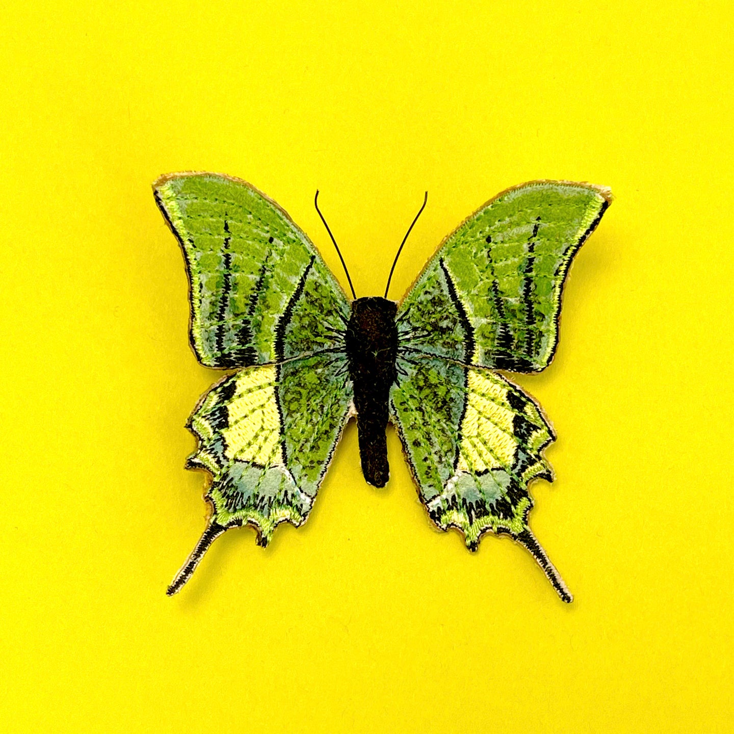 Butterfly green Brooch
