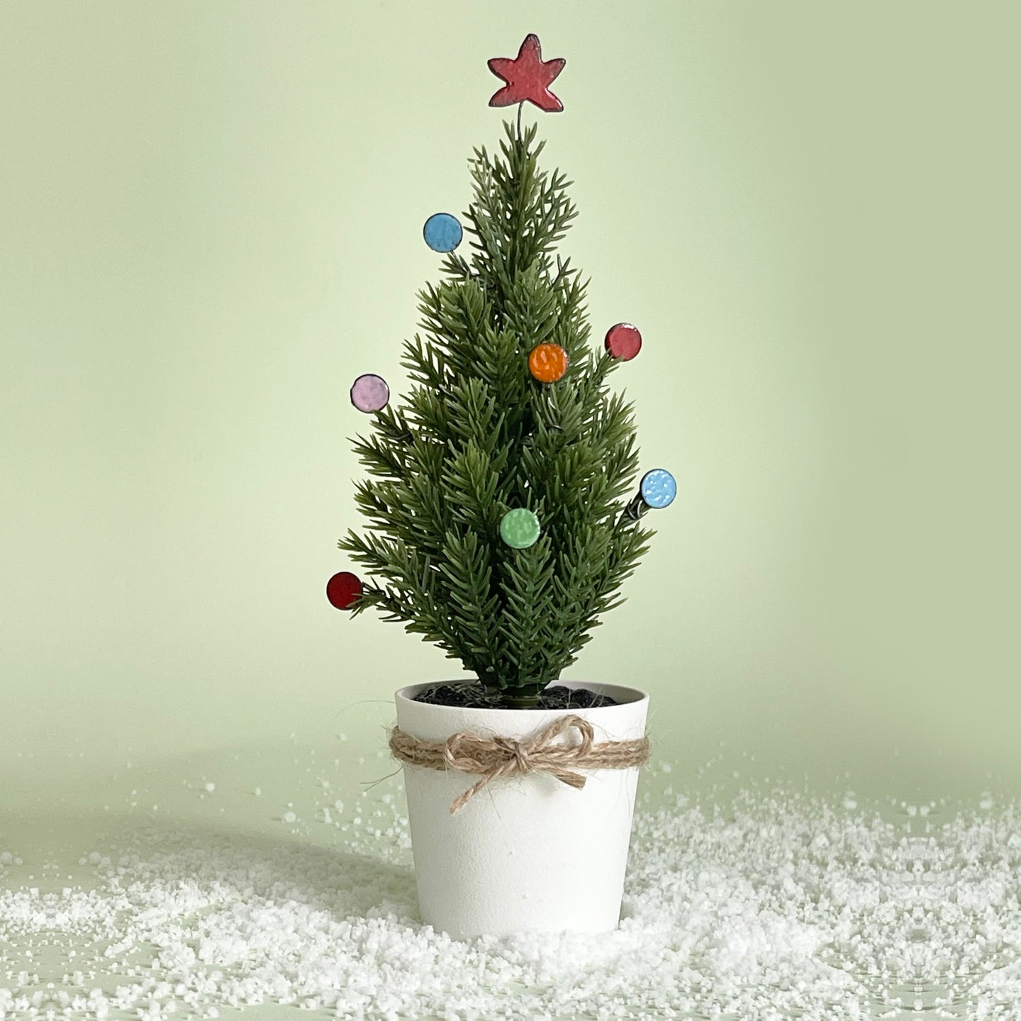 Mini Christmas tree - colour