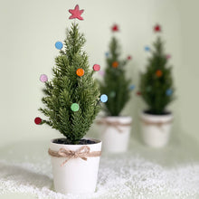 Load image into Gallery viewer, Mini Christmas tree - colour
