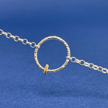 Load image into Gallery viewer, Silver &amp; gold large bracelet - Bar
