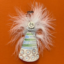 Load image into Gallery viewer, Ceramic hanging angel 2
