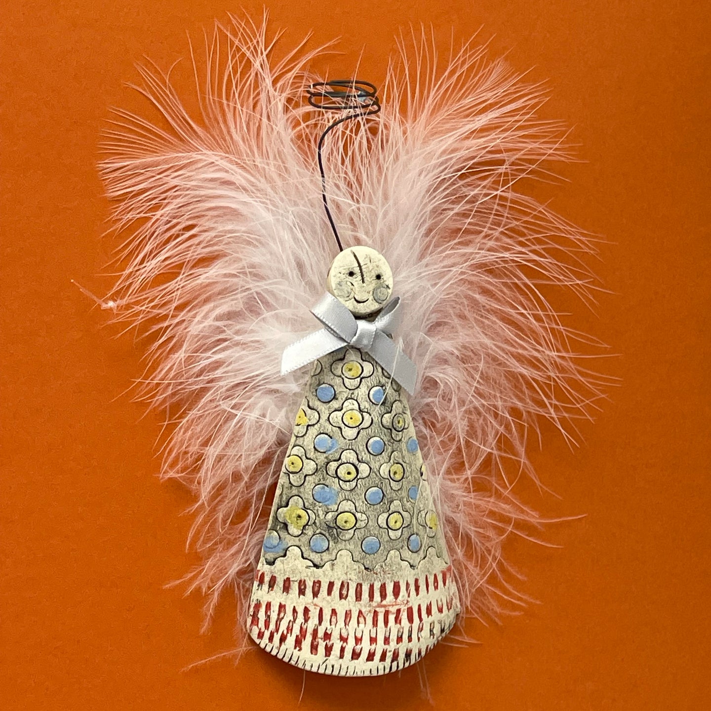Ceramic hanging angel 1