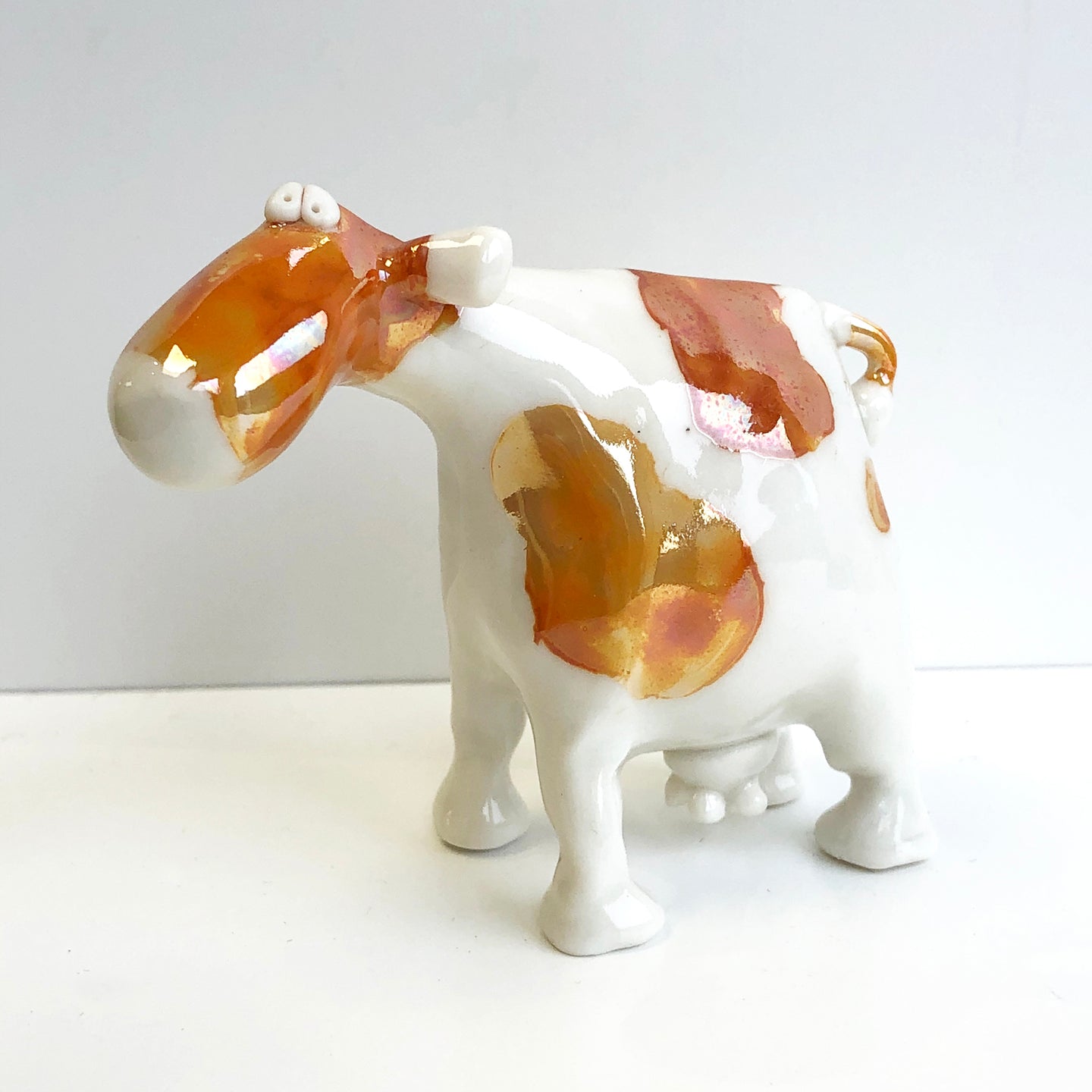 Porcelain cow