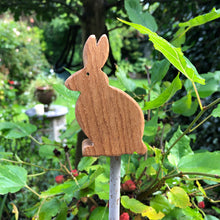 Load image into Gallery viewer, Cane topper - rabbit

