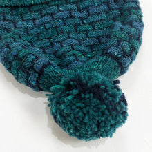 Load image into Gallery viewer, Pom Pom hat - teal
