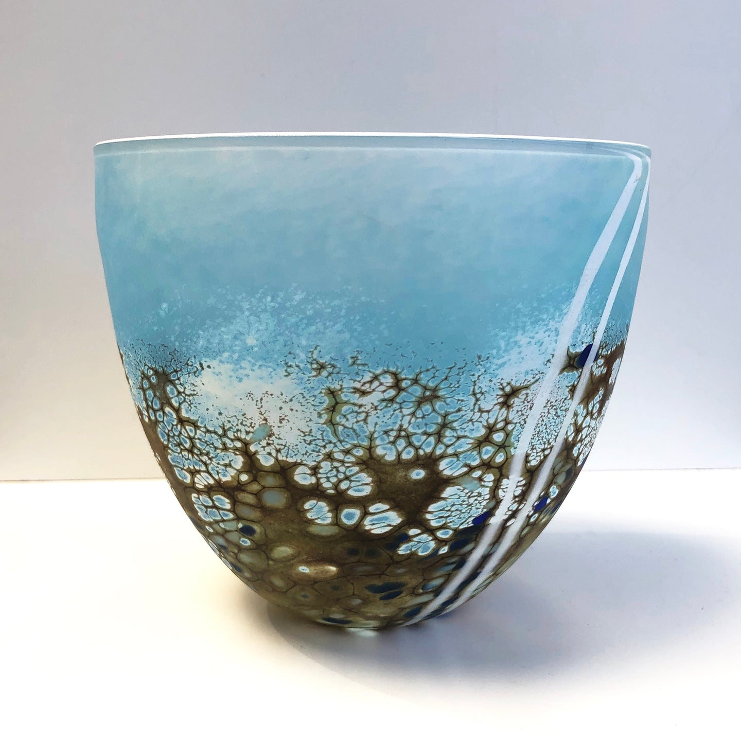 Hand blown Glass vase