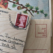Load image into Gallery viewer, Wooden postcard - it&#39;s a girl
