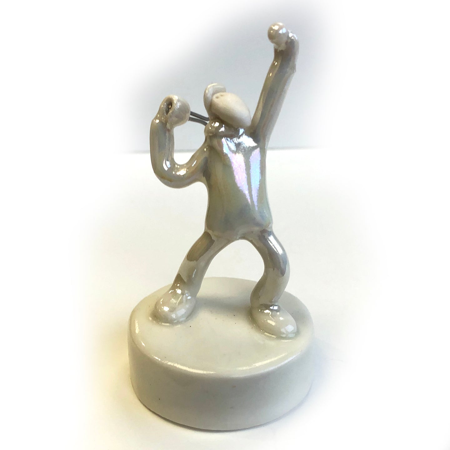 Porcelain tennis player