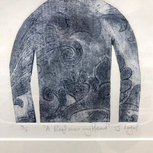 Load image into Gallery viewer, Collagraph print - Roof over my head
