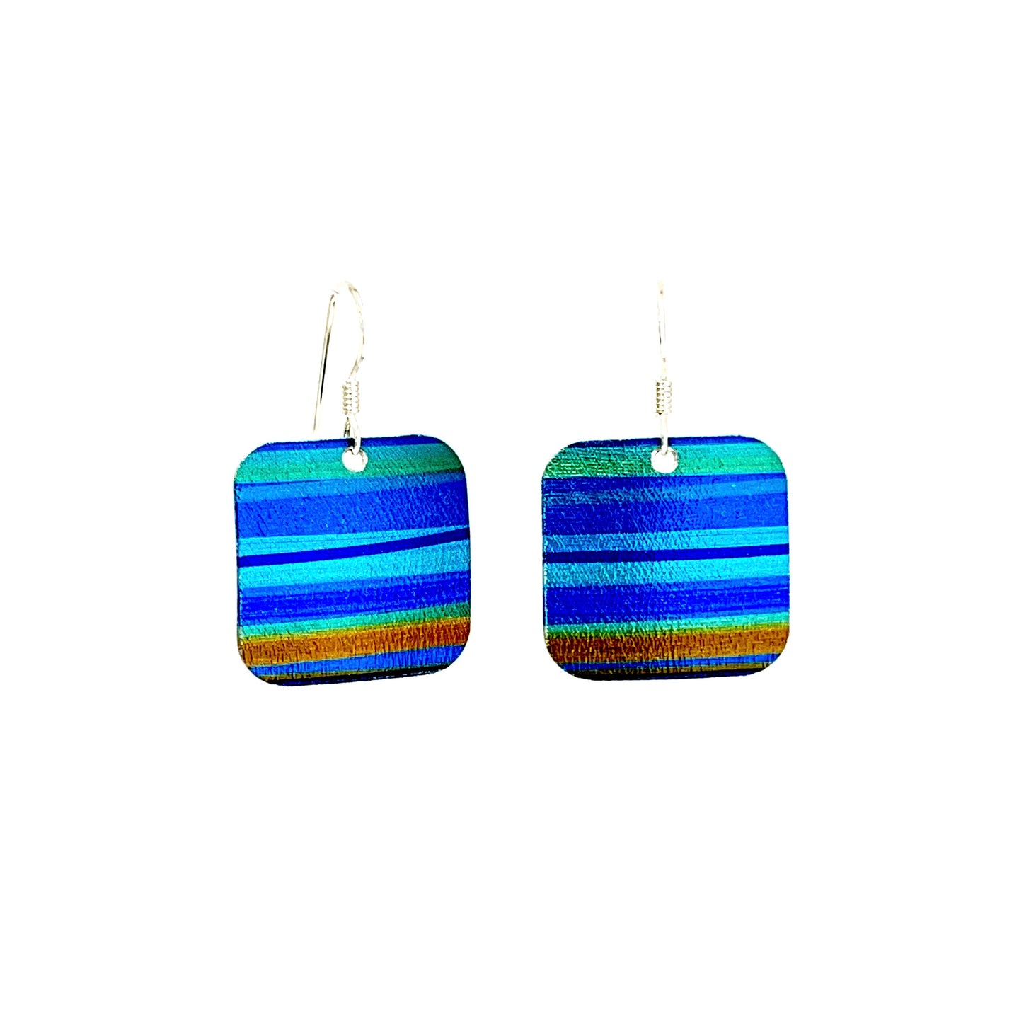 Aluminium drop earrings 5