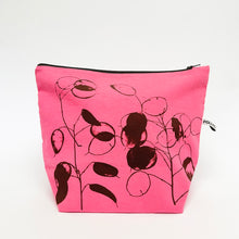 Load image into Gallery viewer, Large pink cotton wash bag
