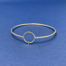 Load image into Gallery viewer, Silver &amp; gold bangle - Bar
