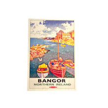 Load image into Gallery viewer, Wooden postcard - Bangor
