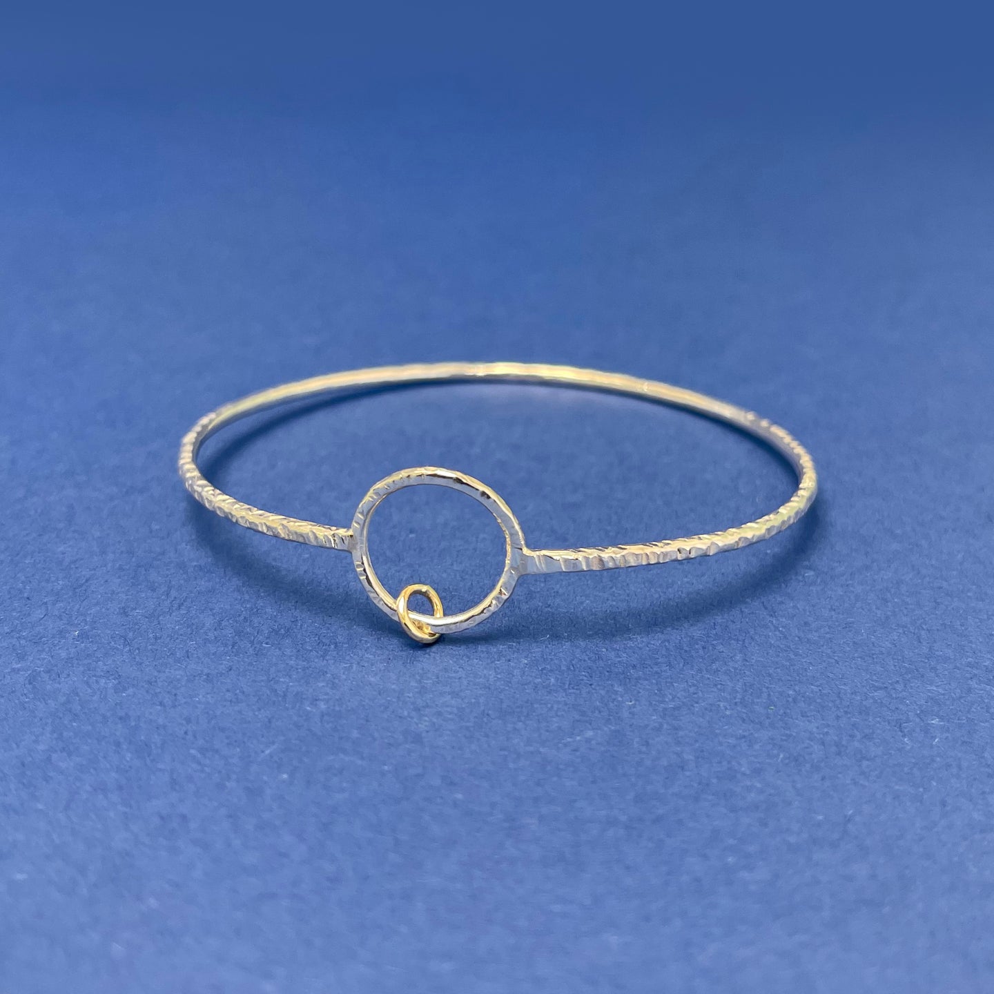 Silver & gold bangle - Ring