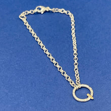 Load image into Gallery viewer, Silver &amp; gold small bracelet - Bar
