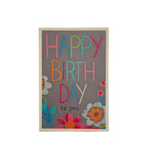 Load image into Gallery viewer, Wooden postcard - Happy birthday to you
