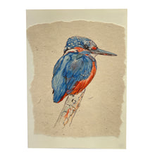 Load image into Gallery viewer, Card with kingfisher
