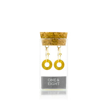 Load image into Gallery viewer, Gold hoop surfside earrings
