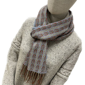 Merino lambswool woven scarf 7