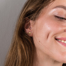 Load image into Gallery viewer, Gold nugget studs

