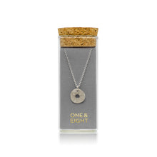 Load image into Gallery viewer, Silver nugget necklace
