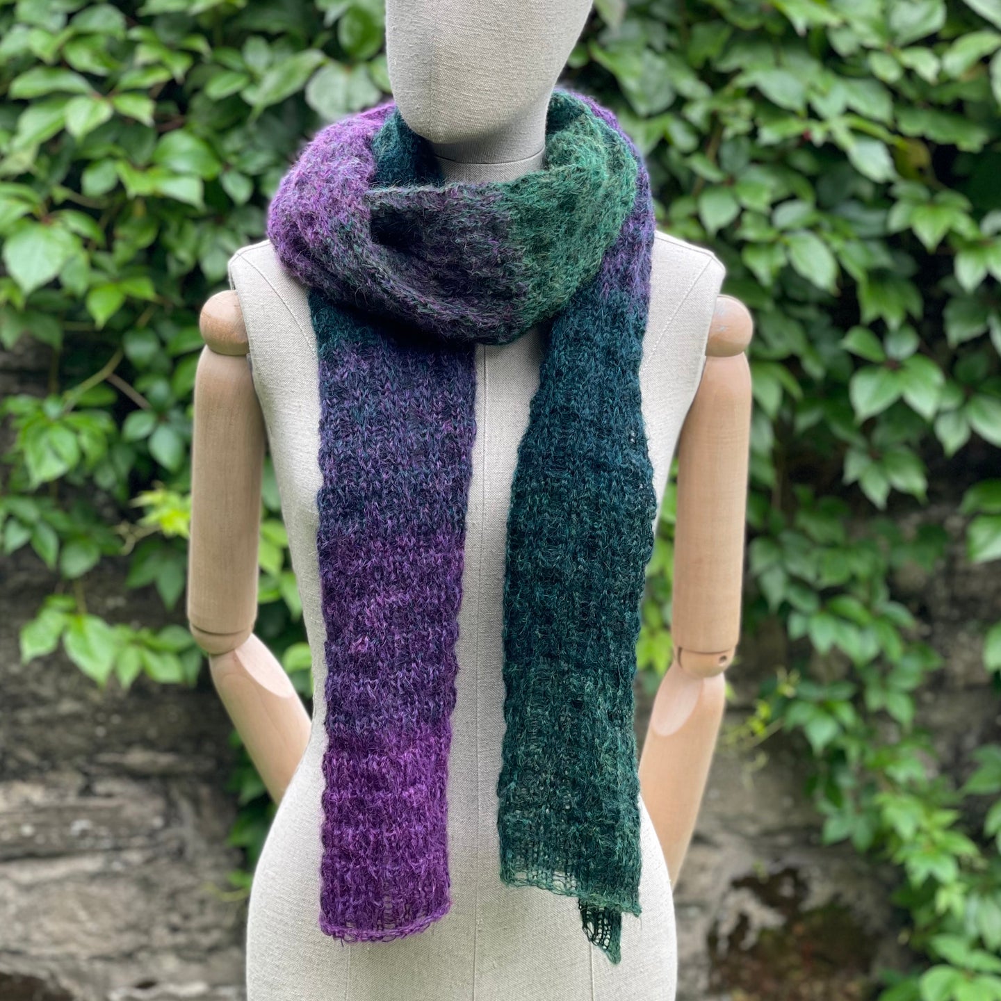 Cosy mohair wrap/scarf - 4