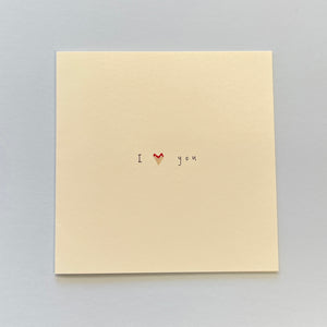 Greeting Card - love you