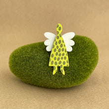 Load image into Gallery viewer, Scandi Brooch - lime angel
