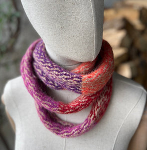 Ribbon wrap scarf - 4