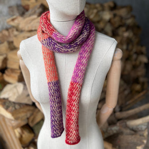 Ribbon wrap scarf - 4