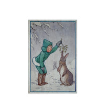 Load image into Gallery viewer, Wooden postcard - mistletoe
